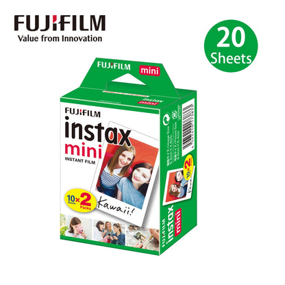 Fujifilm Instax Mini Film | 10–100 Sheets White Edge Photo Paper