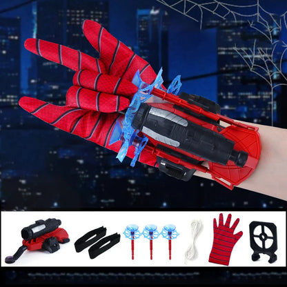 Superhero Web Launcher Toy | Spider Wrist Shooter Cosplay Glove Set