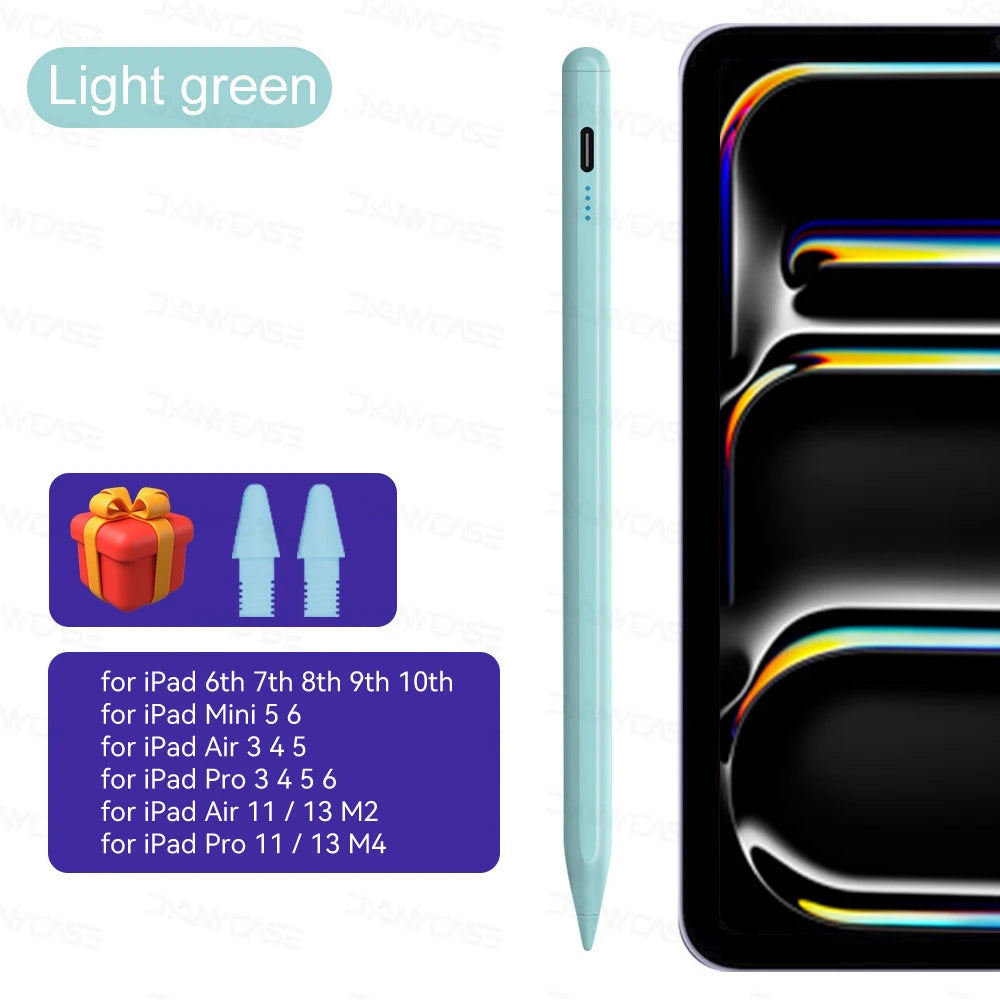iPad Pencil 2025 M3 Stylus | Palm Rejection Tilt Pen for iPad Pro/Air/Mini
