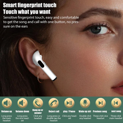 2024 Pro 4 TWS Wireless Earphones | Bluetooth Headphones & Earbuds