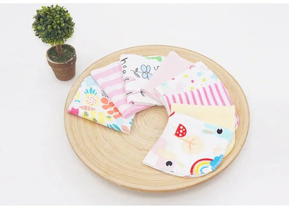 5/8 Pcs Cotton Newborn Baby Towels | Soft Washcloths & Nursing Wipes