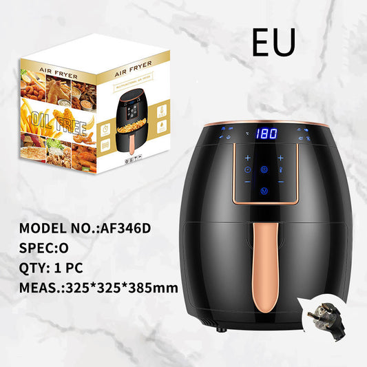5.5L Touch Screen Air Fryer | Automatic Oil-Free Fryer & Chips Maker